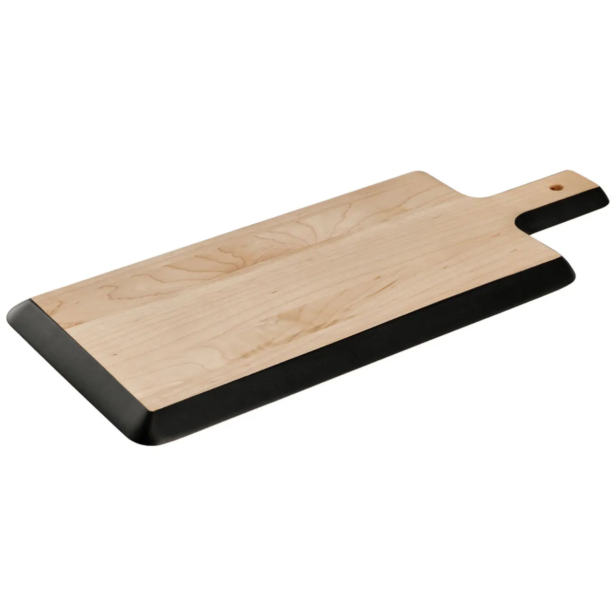 VEGA Tagliere Belbo; 51x22x1.9 cm (LxLxH); acero/nero; rettangolare - immagine 1