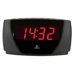 Sveglia JUSTAMINUTE Con funzione snooze Black JE5111N - immagine 1