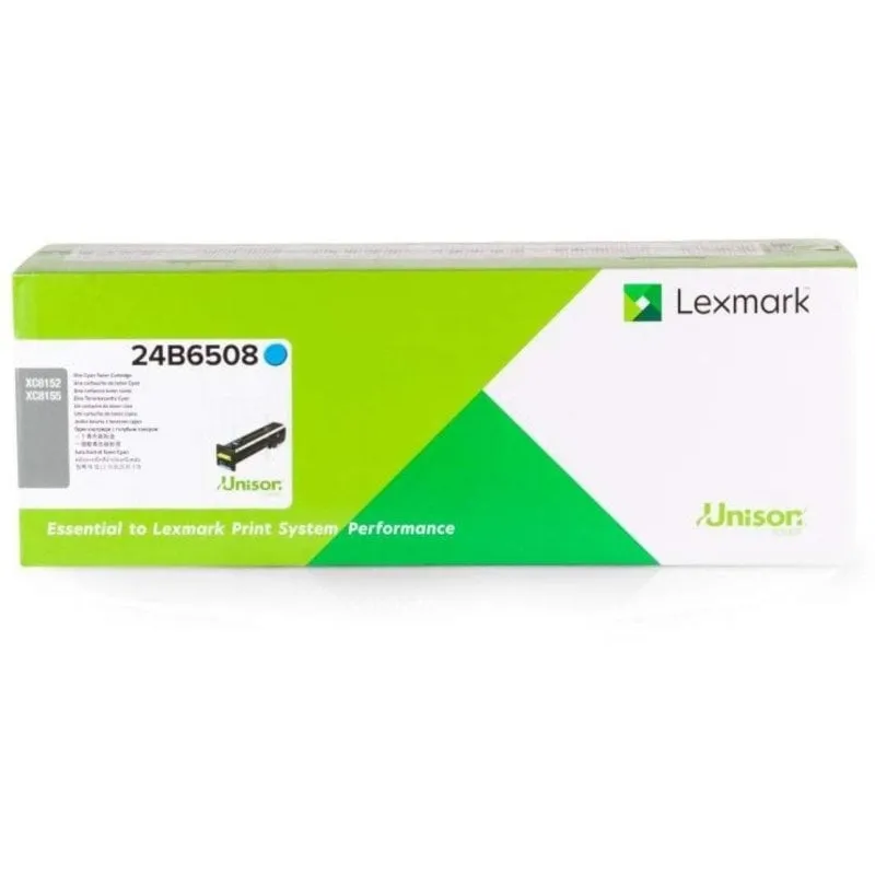 Cartuccia toner Lexmark 24B6508 1 pz. Originale Ciano - immagine 1