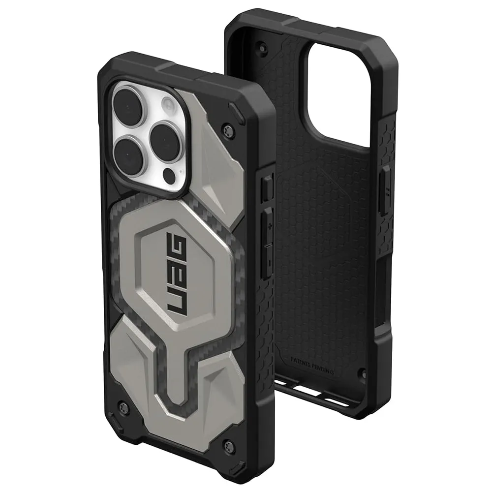 Custodia MagSafe per Apple iPhone 16 Pro, Urban Armor Gear, Monarch Pro, Grigio - immagine 1