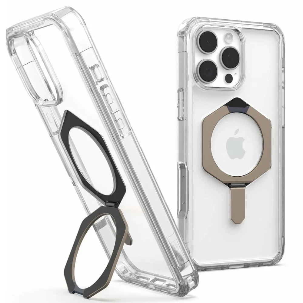 Custodia MagSafe per Apple iPhone 16 Pro, Urban Armor Gear, Plyo XTE, Bronzo Trasparente - immagine 1