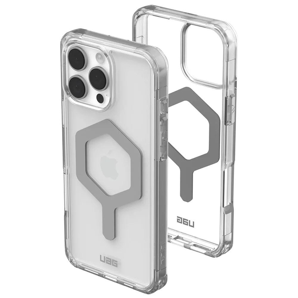Custodia MagSafe per Apple iPhone 16 Pro Max, Urban Armor Gear, Plyo, Trasparente - immagine 1