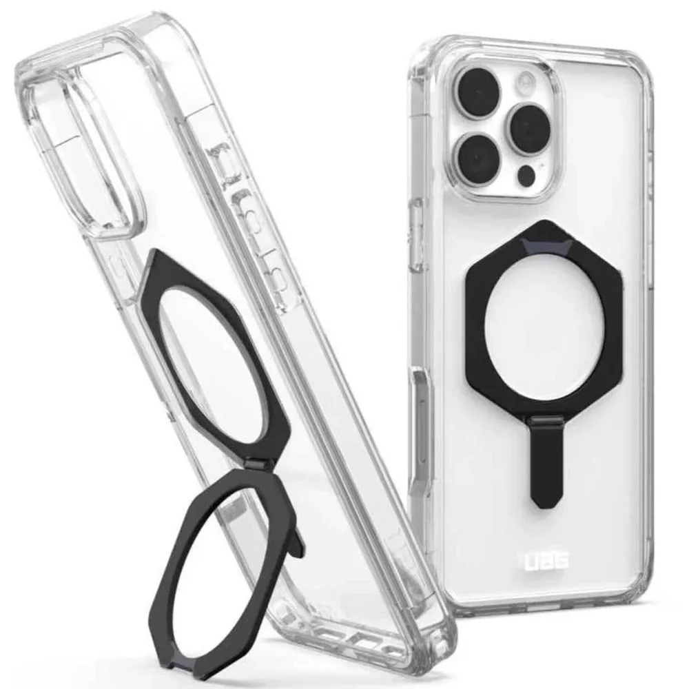 Custodia MagSafe per Apple iPhone 16 Pro Max, Urban Armor Gear, Plyo XTE, Nero Trasparente - immagine 1