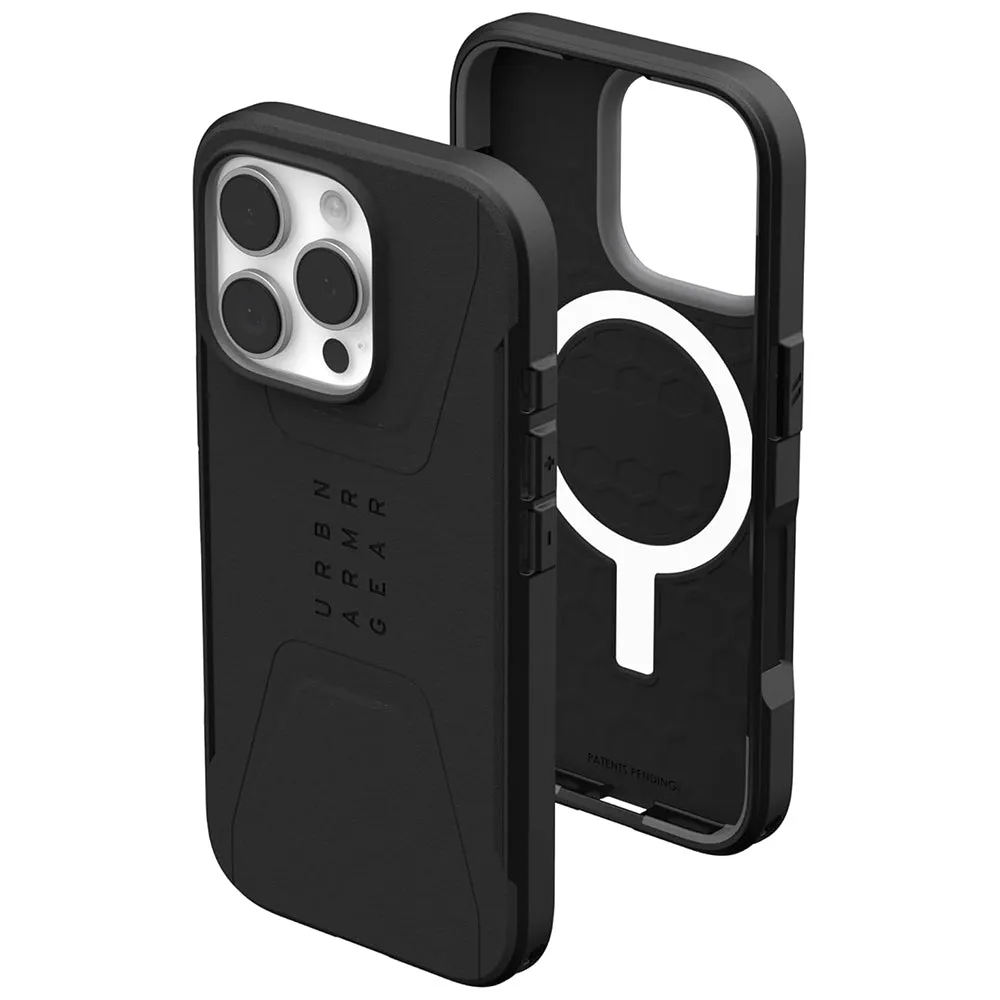 Custodia MagSafe per Apple iPhone 16 Pro Max, Urban Armor Gear, Essential Armor, Nera - immagine 1