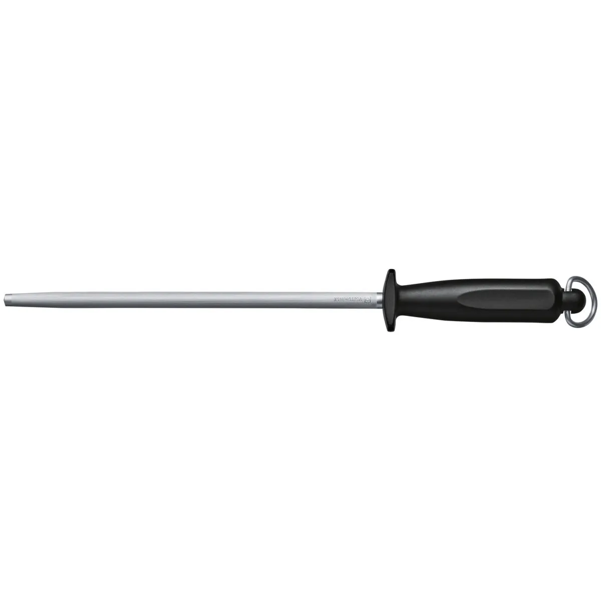 Victorinox Acciaino affilacoltelli, 30cm, ovale; lunghezza lama 30 cm, 44.3 cm (L); nero/argento; ovale - immagine 1