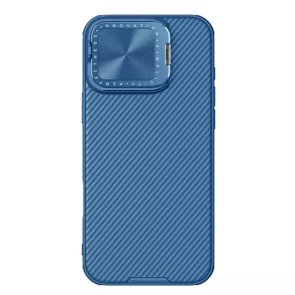 Custodia MagSafe per Apple iPhone 16 Pro Max, Nillkin, CamShield Prop, Blu - immagine 1