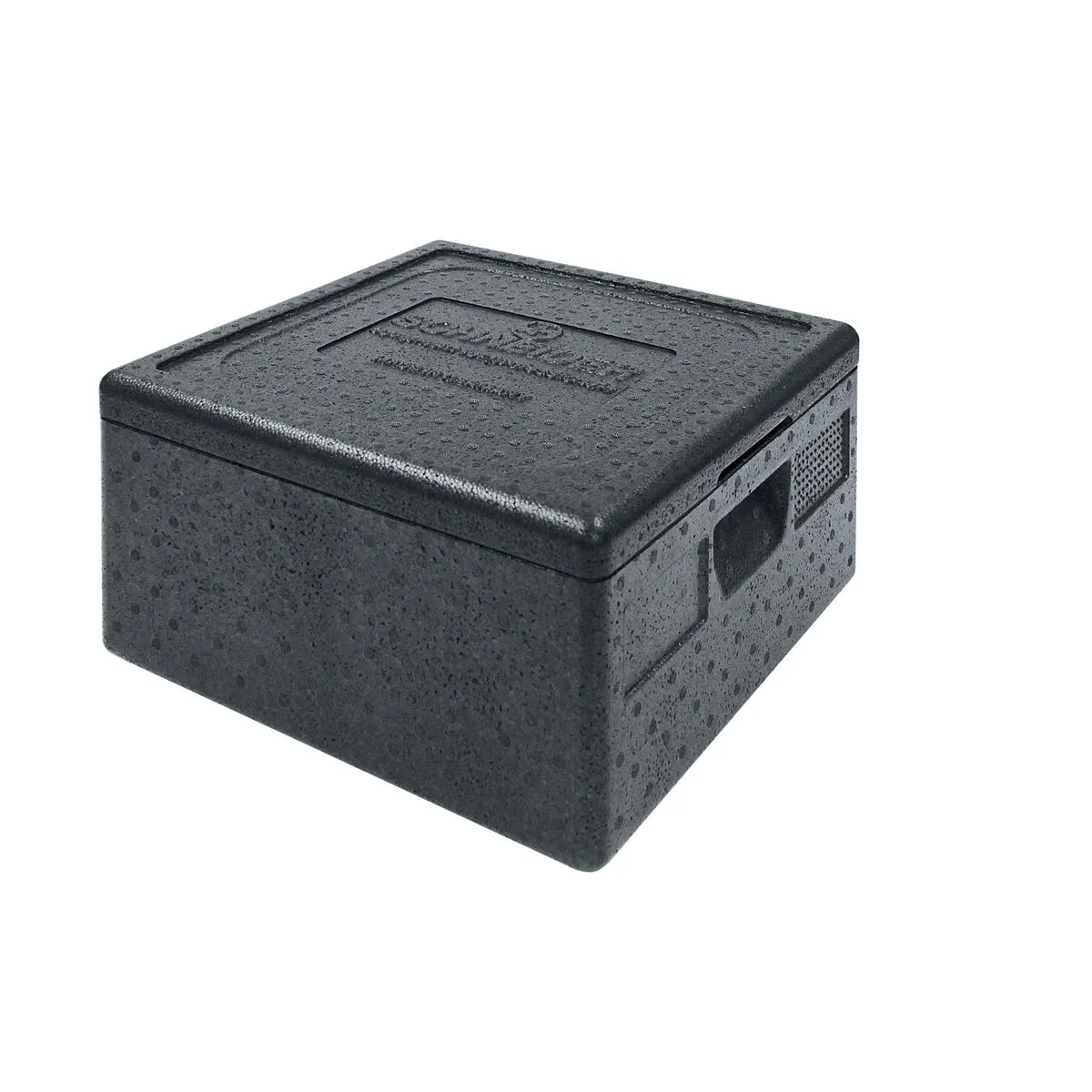 Schneider Contenitore di trasporto in EPP TOP-BOX Pizza small, 40 litri; 21000 ml, 41x41x24 cm (LxLxH); nero - immagine 1