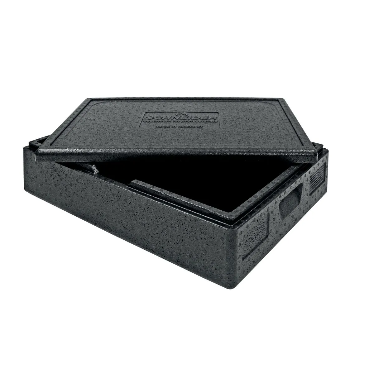 Schneider Contenitore di trasporto in EPP TOP-BOX 60 x 40, 53 litri; quadrato, 32000 ml, 68.5x48.5x18 cm (LxLxH); nero - immagine 1