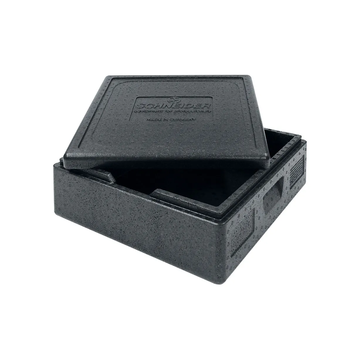 Schneider Contenitore da trasporto EPP TOP Pizza L; 21000 ml, 48x48x18 cm (LxLxH); nero - immagine 1