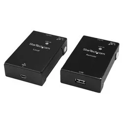 Extender USB 2.0 su cavo RJ45 Black USB2001EXTV - immagine 1