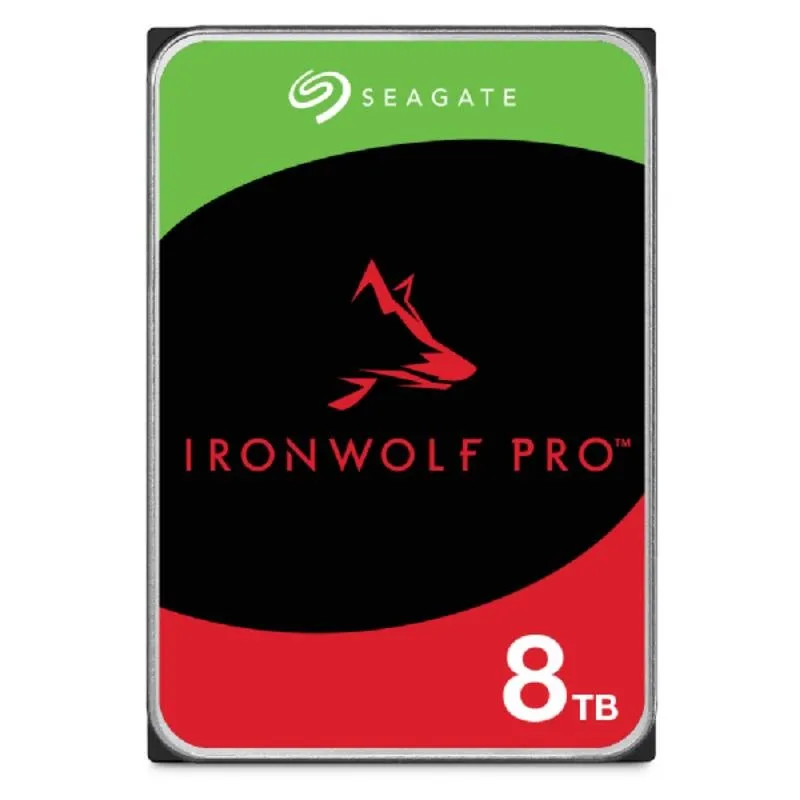 Disco Duro Seagate IronWolf Pro ST8000NT001 8TB HDD 7200rpm SATA III 256MB - immagine 1