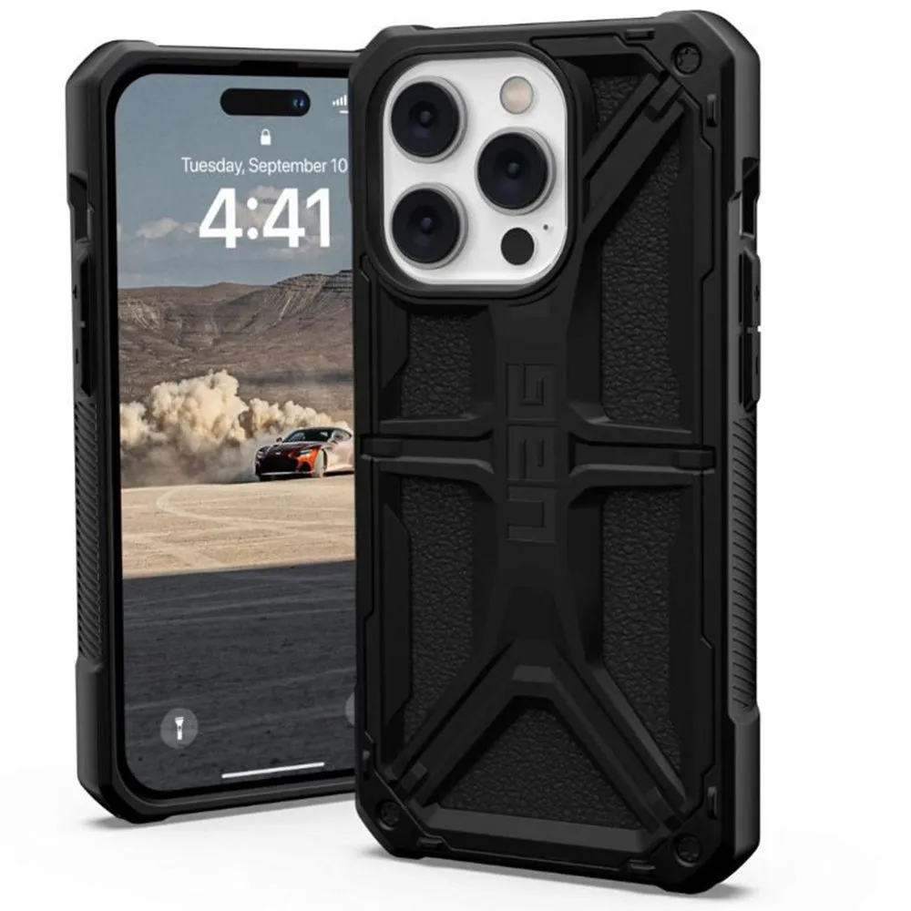 Custodia per Apple iPhone 14 Pro, Urban Armor Gear, Monarch, Nera - immagine 1