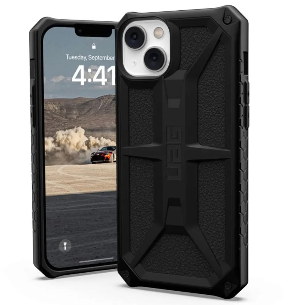 Custodia per Apple iPhone 14 Plus, Urban Armor Gear, Monarch, Nera - immagine 1