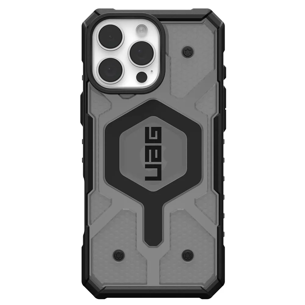 Custodia MagSafe per Apple iPhone 16 Pro, Urban Armor Gear, Pathfinder Clear, Grigio - immagine 1
