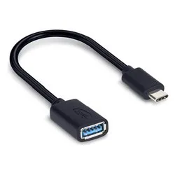 Cavo adattatore Usb 3.0 Type C Type A Black 0,2m XADTC U2A MF02 - immagine 1