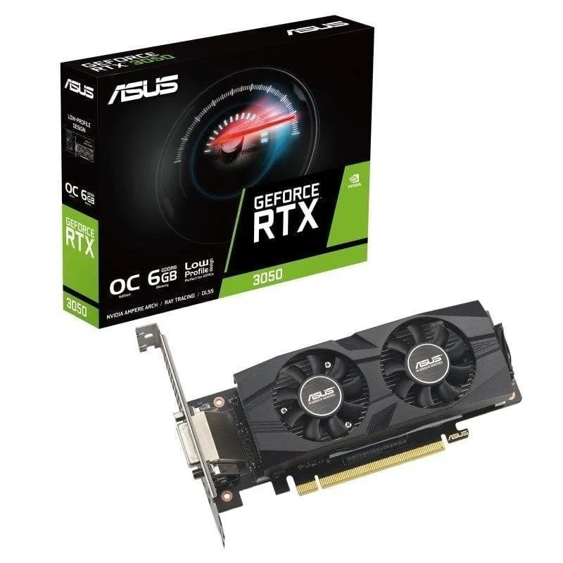 Scheda Grafica ASUS GeForce RTX 3050 LP BRK OC Edition 6GB GDDR6 - immagine 1