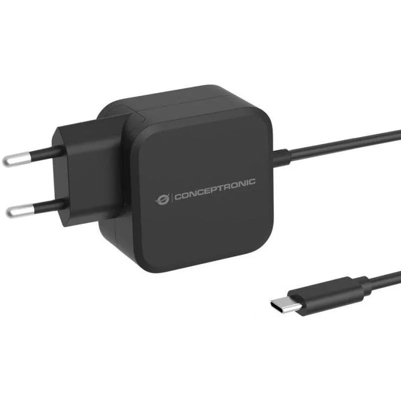 Caricatore Conceptronic OZUL04BE USB-C PD 3.0 67W GaN Nero - immagine 1