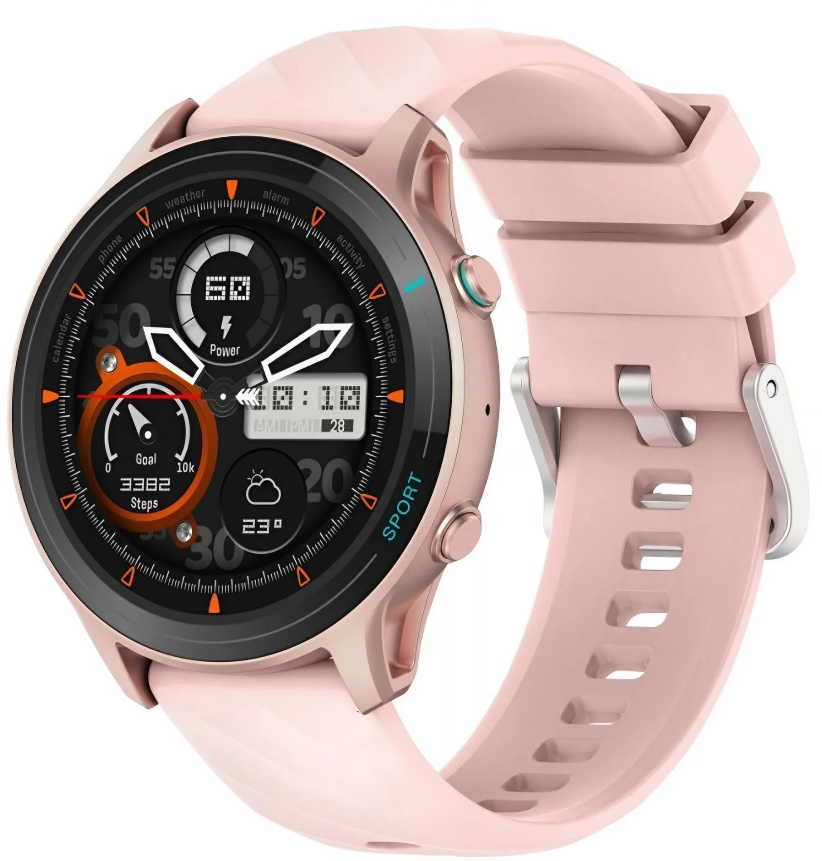 Smartwatch Titmo O-100 Call, Rosa - immagine 1