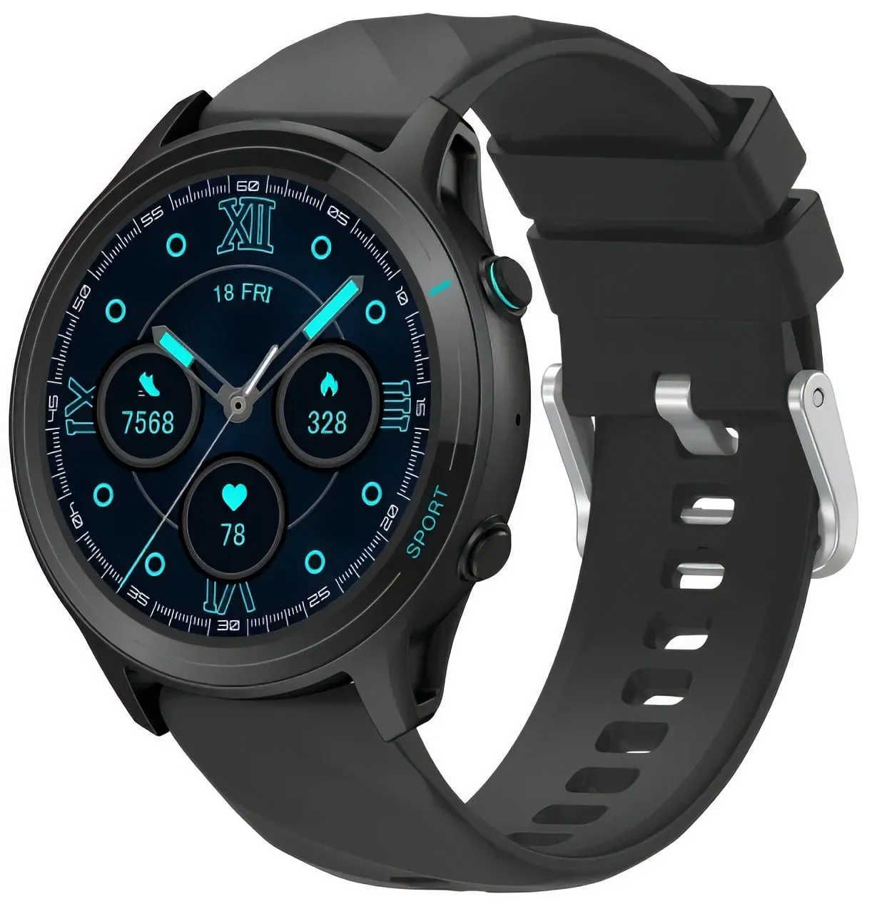 Smartwatch Titmo O-100 Call, Nero - immagine 1