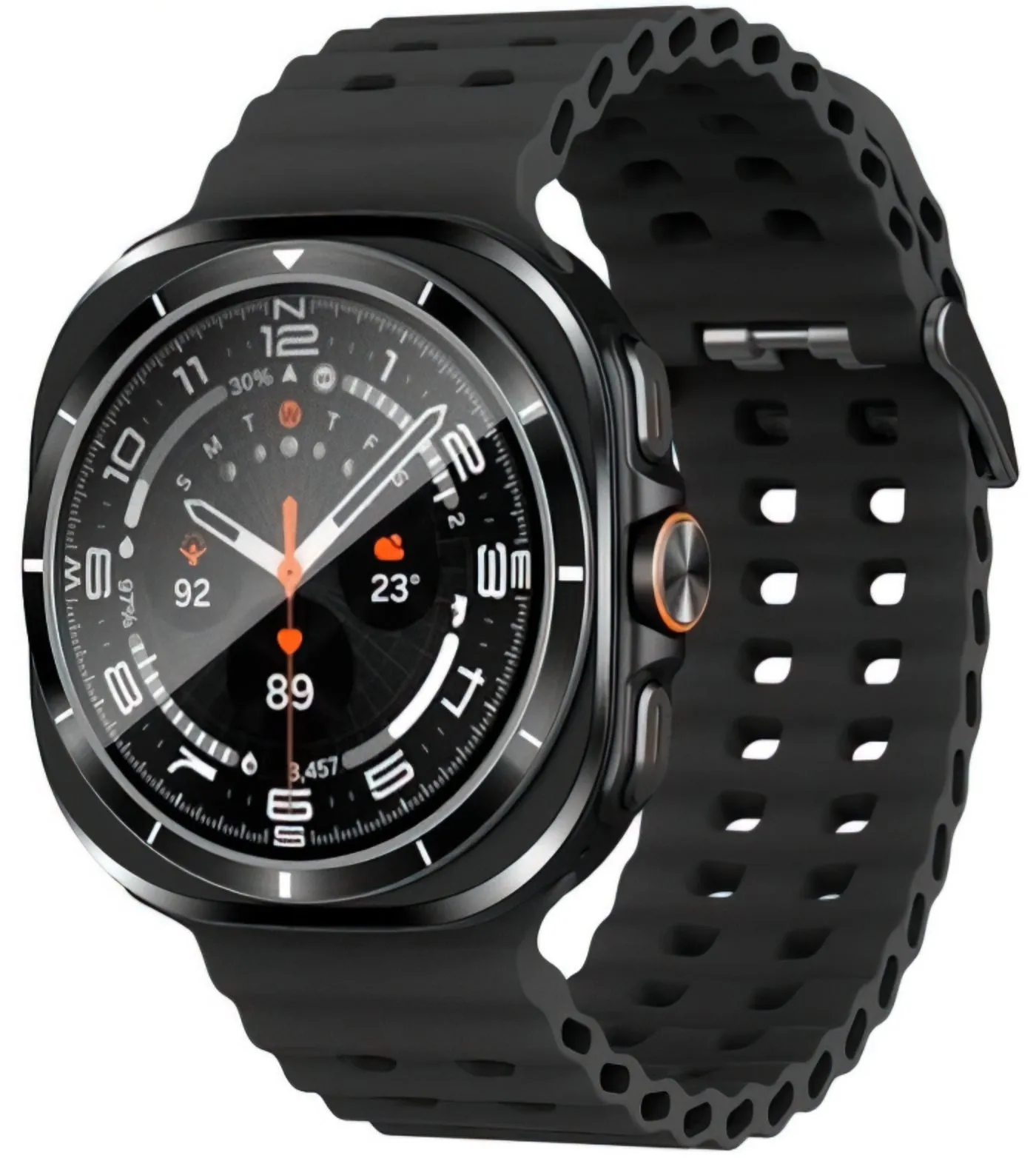 Smartwatch XO Design Ultra, Nero - immagine 1