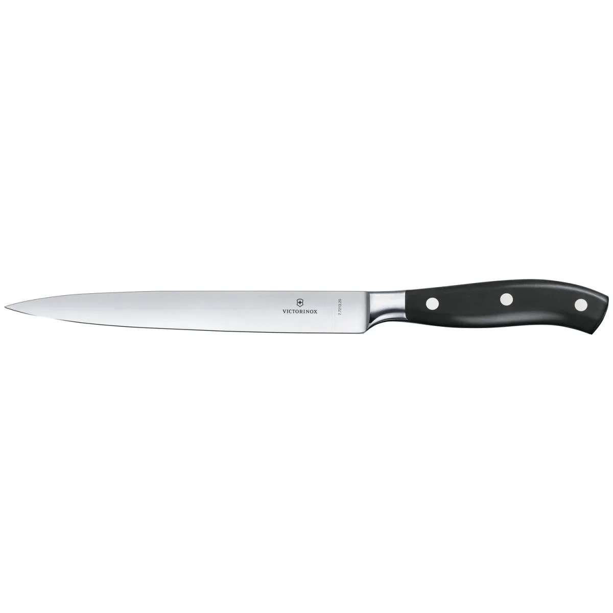Victorinox Coltello per sfilettare Grand Maître, dritto, flessibile; lunghezza lama 20 cm, 34.2 cm (L); argento/nero - immagine 1
