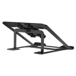 Supporto notebook 5 Kg ERGONOMIC Stand Black NSLS085BLACK - immagine 1