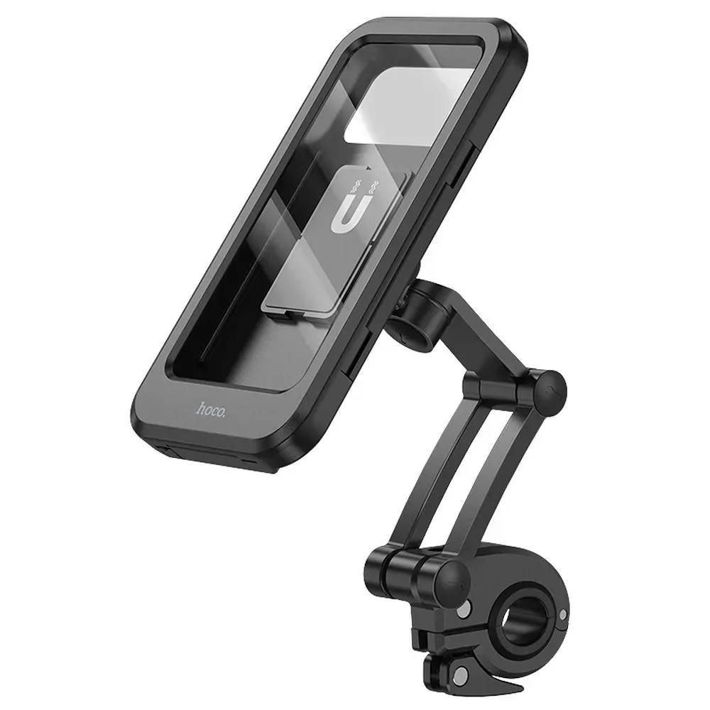 Supporto Bicicletta Motocicletta HOCO CA101, 4.5 pollici - 7 pollici, Nero - immagine 1