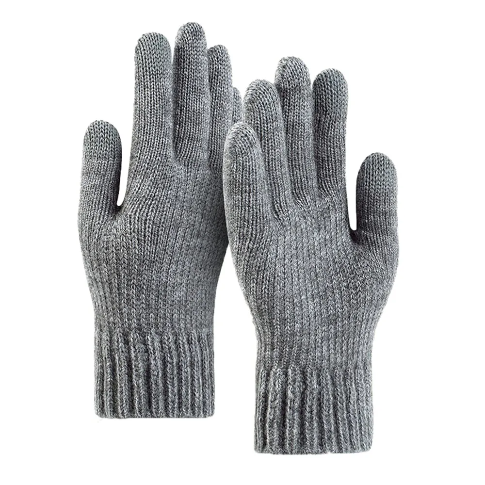 Guanti Invernali Tattici Unisex Techsuit ST0012, Taglia 22cm, Grigio Chiaro - immagine 1
