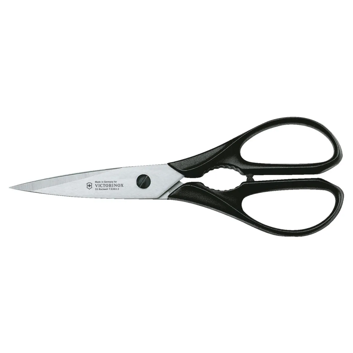 Victorinox Forbici da cucina professionali; lunghezza lama 7.3 cm, 20.3x9.5 cm (LxL); argento/nero - immagine 1