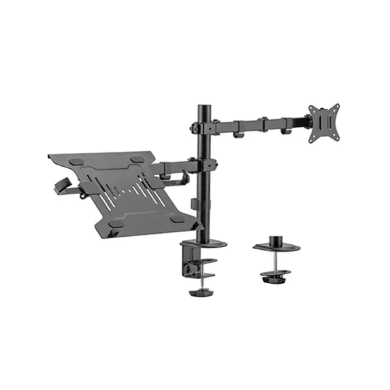 Gembird MA-DA-03 supporto da tavolo per Tv a schermo piatto 81,3 cm (32") Scrivania Nero - immagine 1