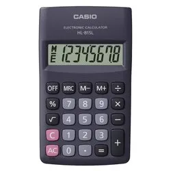 Calcolatrice Tascabile HL SERIES Ampio Display Black HL 815 - immagine 1