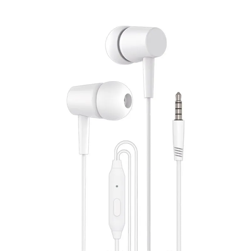 Cuffie stereo Cool Bear da 3,5 mm con microfono bianco - immagine 1