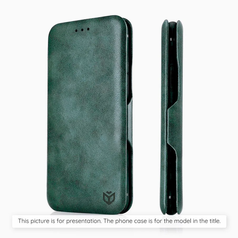 Custodia per Oppo A5 4G, Techsuit, Safe Wallet Plus, Verde - immagine 1