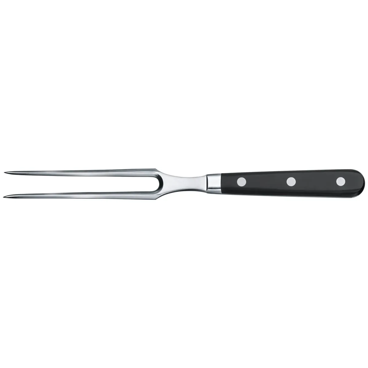 Victorinox Forchetta da carne forgiata Grand Maître; 28 cm (L); argento/nero - immagine 1