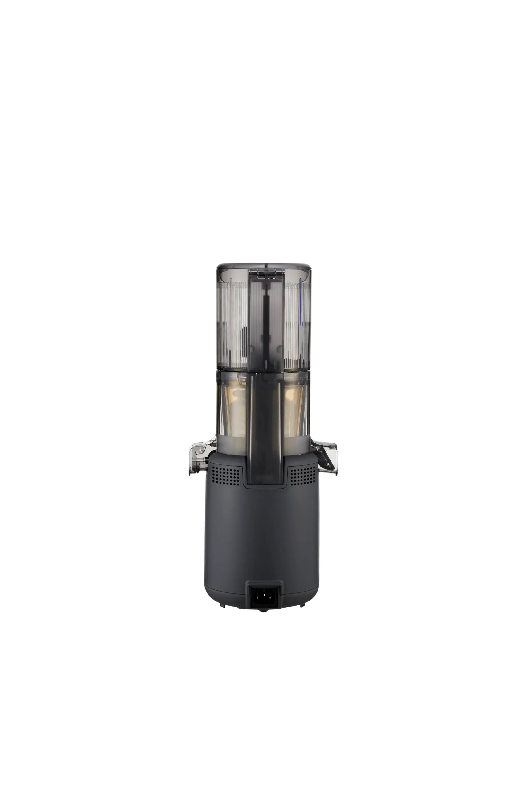 HUROM | Estrattore di succhi | Estrattore per succhi di frutta e legumi | H310A | pressa a freddo | motore silenzioso | facile da pulire | design compatto | 220ml | 100 Watt | Senza BPA (Charcoal) - immagine 4