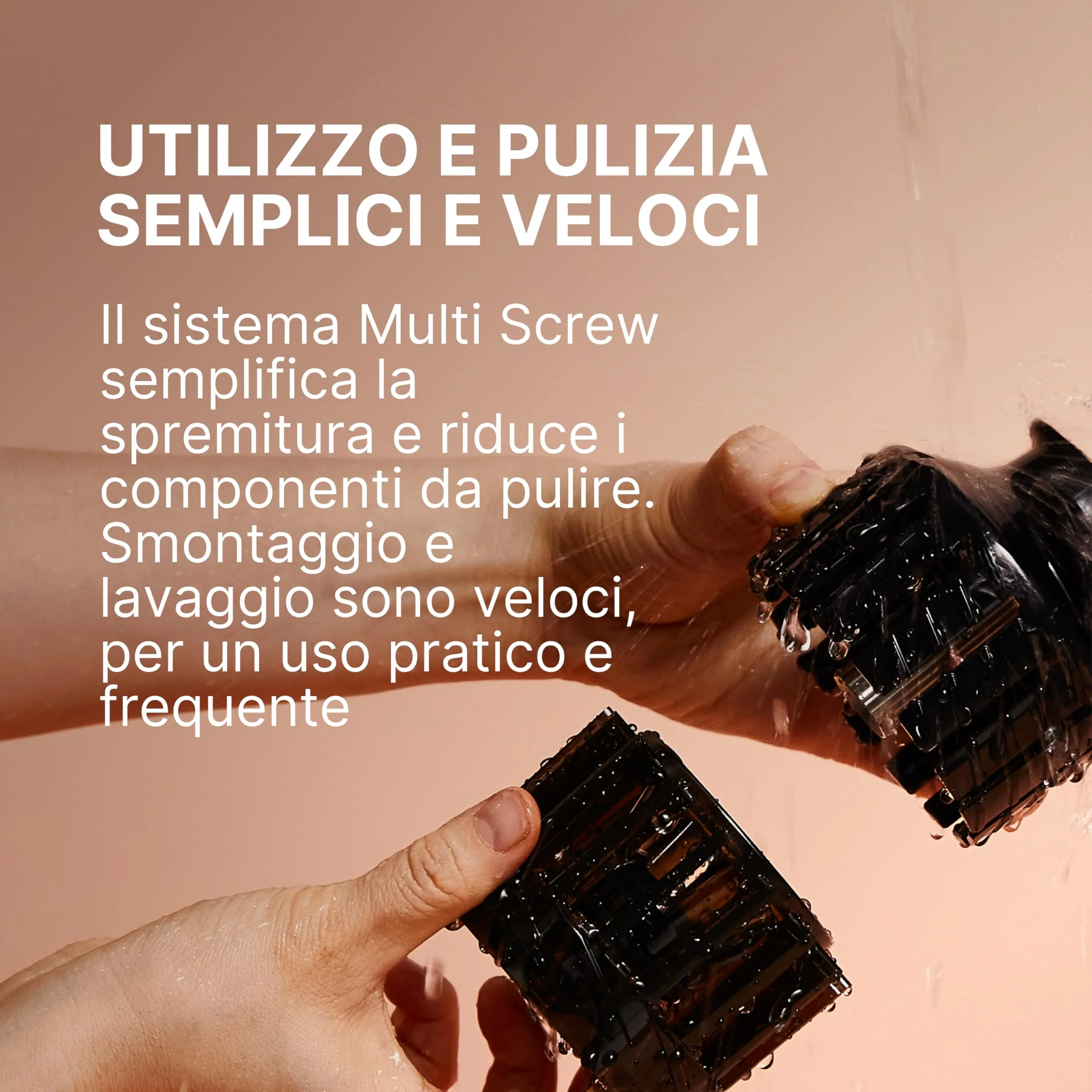 HUROM | Estrattore di succhi | Estrattore per succhi di frutta e legumi | H310A | pressa a freddo | motore silenzioso | facile da pulire | design compatto | 220ml | 100 Watt | Senza BPA (Charcoal) - immagine 9