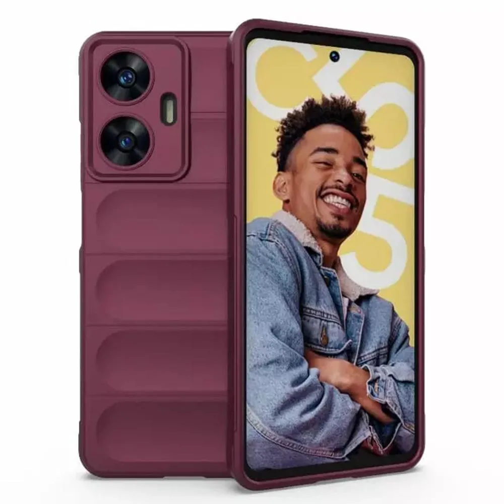 Custodia per Xiaomi Redmi 15C 5G / 15C 4G, Techsuit, Magic Shield, Vinaccia - immagine 1