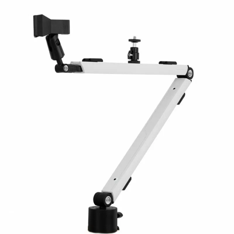 Streamplify Mount Arm Supporto passivo Fotocamera, Microfono, Telefono cellulare/smartphone, Lampada ad anello Nero, Bianco - immagine 1
