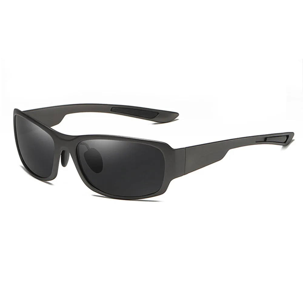 Occhiali da Sole Uomo Techsuit MM108, Polarizzati, Protezione UV, Grigio - immagine 1