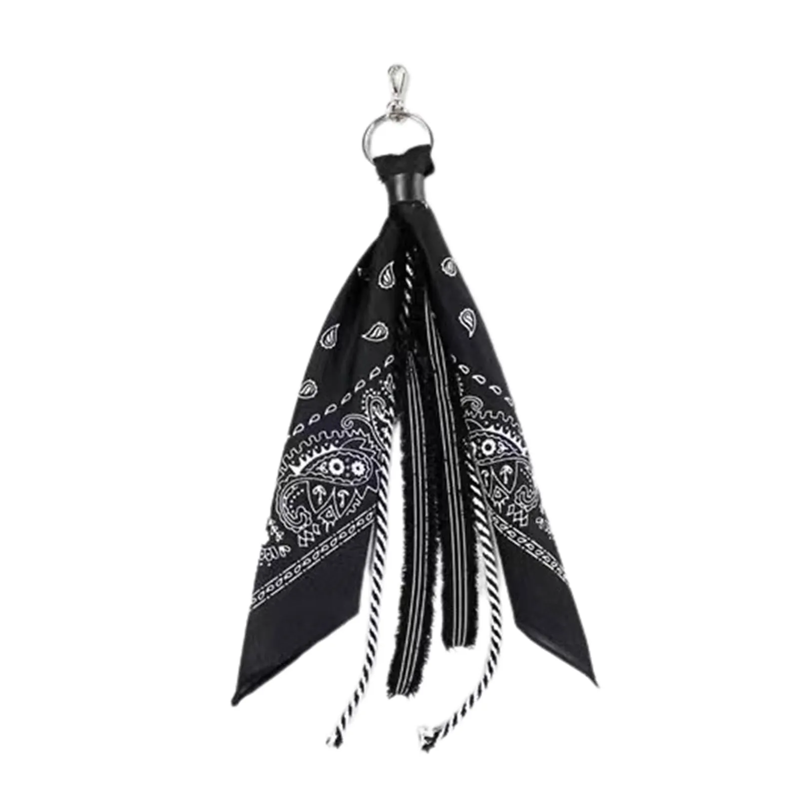 Maxtonser Hiphop Fazzoletto Pantaloni Catena Paisley Bandane Portafoglio Catena Nastro Motociclisti Foulard Portachiavi in Metallo Borsa Pantaloni Gioielli Regalo - immagine 8
