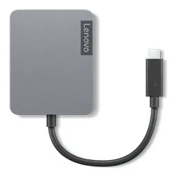 HUB 4 in 1 Usb C Travel Hub Gen2 Storm grey 4X91A30366 - immagine 1