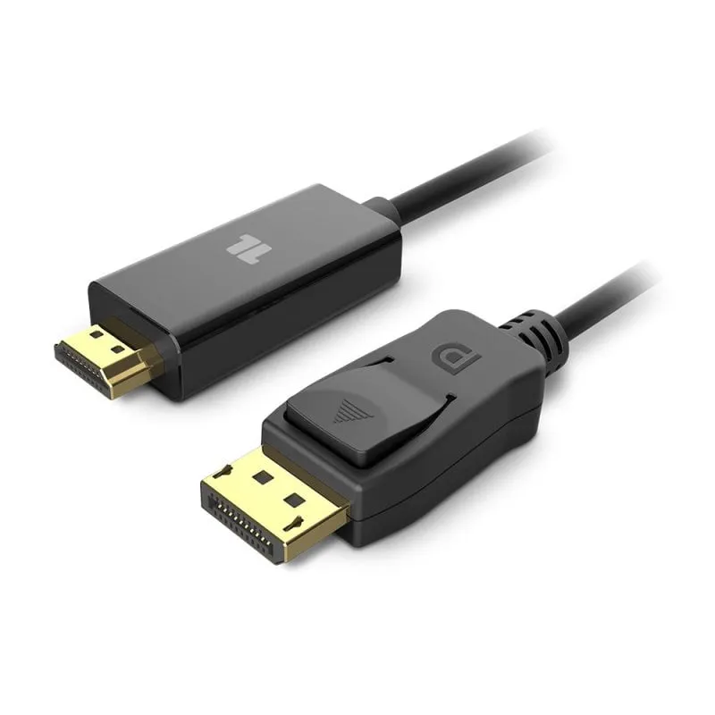 Cavo DisplayPort a HDMI 1Life da 1 m Nero - immagine 1