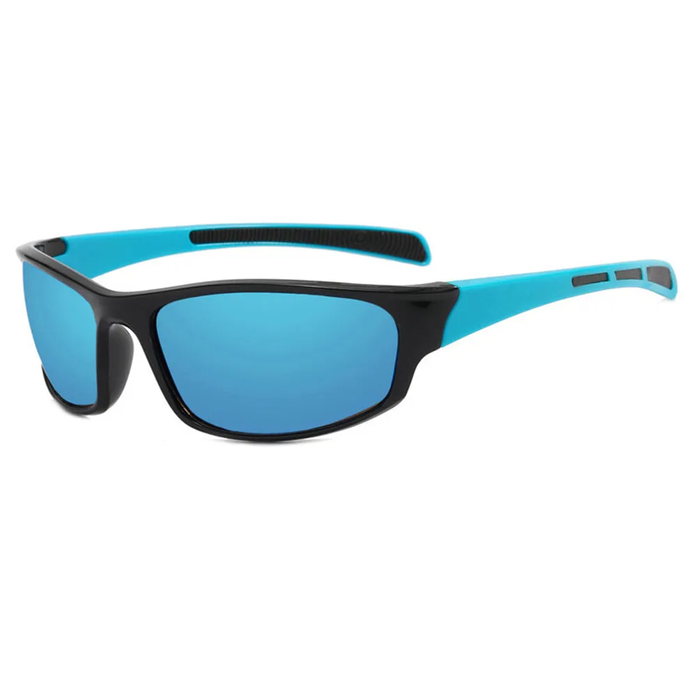 Occhiali da Ciclismo Unisex Techsuit 9937, Neri Blu - immagine 1