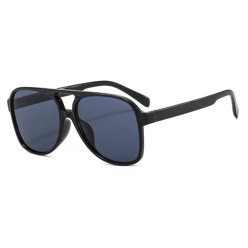 Occhiali da Sole Unisex Techsuit 98061, Protezione UV, Nero Grigio - immagine 1