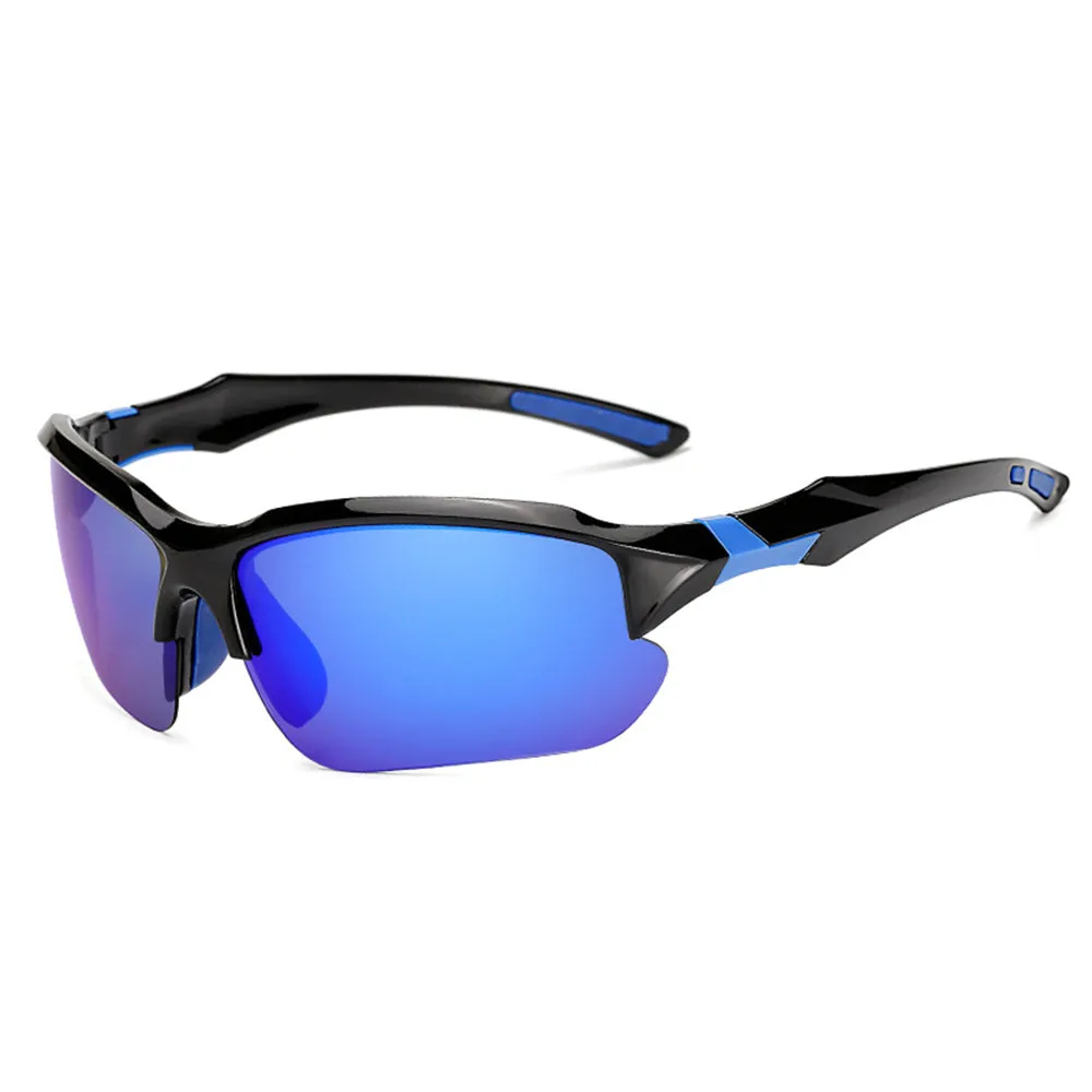 Occhiali da Ciclismo Unisex Techsuit 9301, Protezione UV, Nero Viola - immagine 1