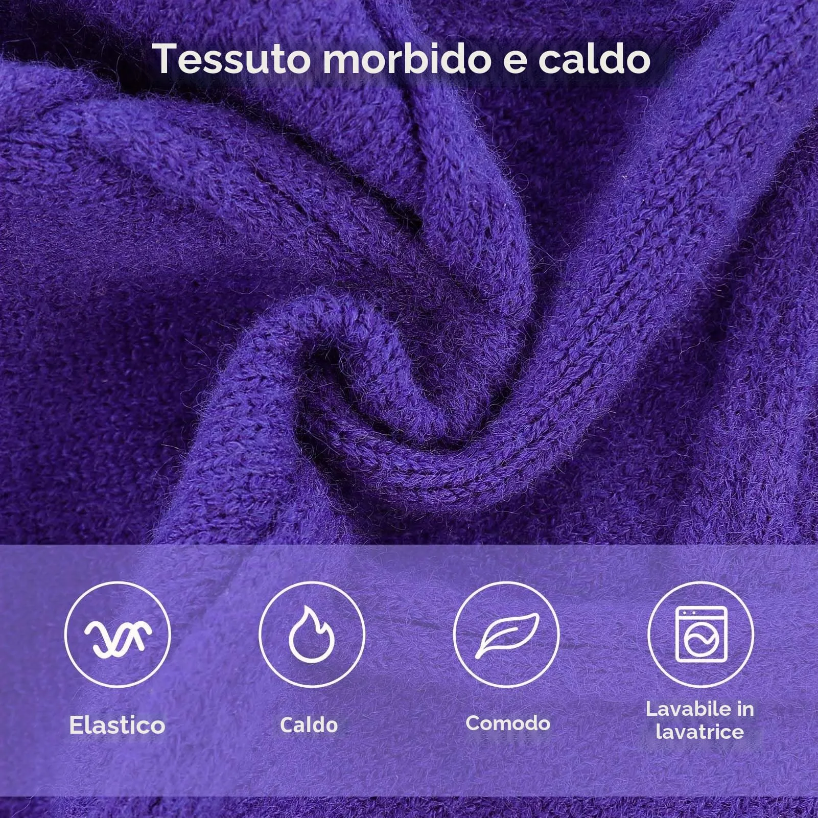 Queenmore Maglione Cane Grande Elasticizzato e Caldo - Vestito per Cani - immagine 4