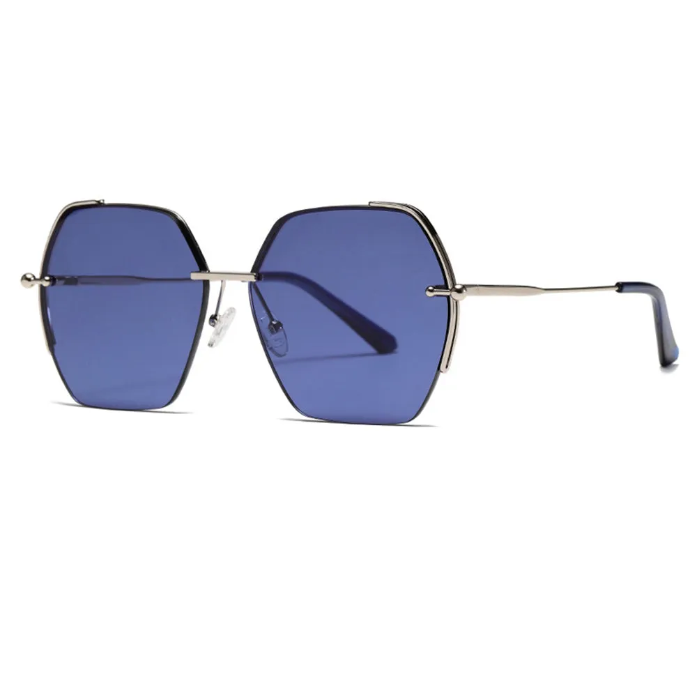 Occhiali da Sole Donna Techsuit 8561, Argento Blu - immagine 1