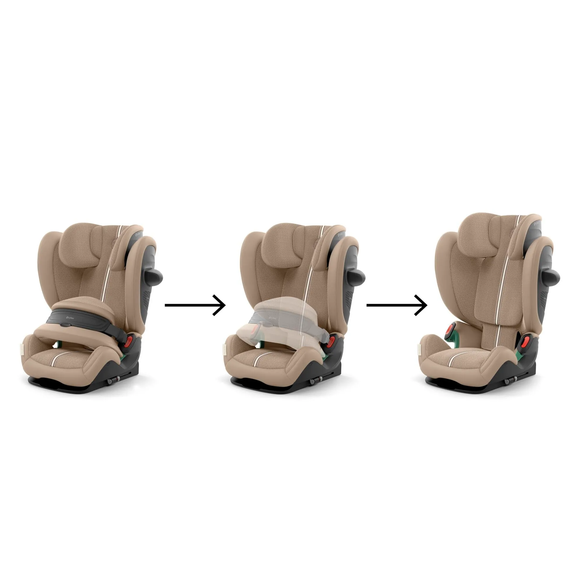 CYBEX Gold Seggiolino Auto Pallas G3 i-Size Plus, Almond Beige - immagine 5