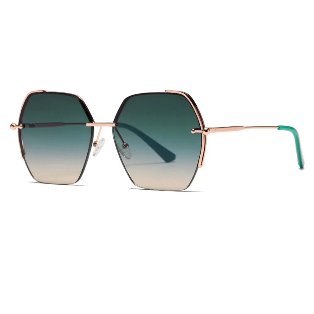 Occhiali da Sole Donna Techsuit 8561, Rosa Oro Verde - immagine 1