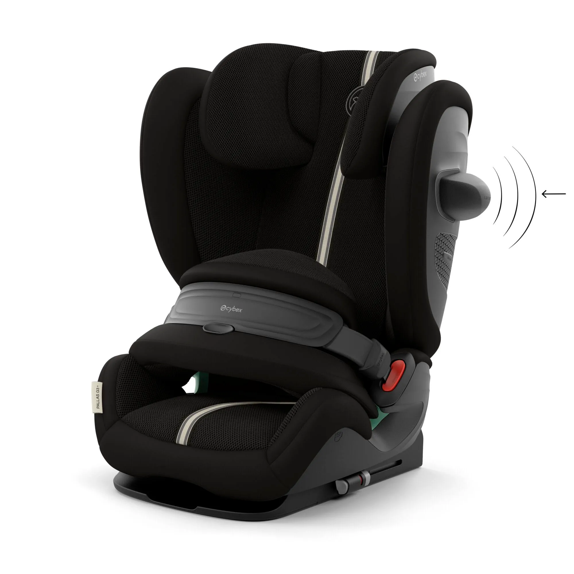 CYBEX Gold Seggiolino Auto Pallas G3 i-Size Plus, Moon Black - immagine 4